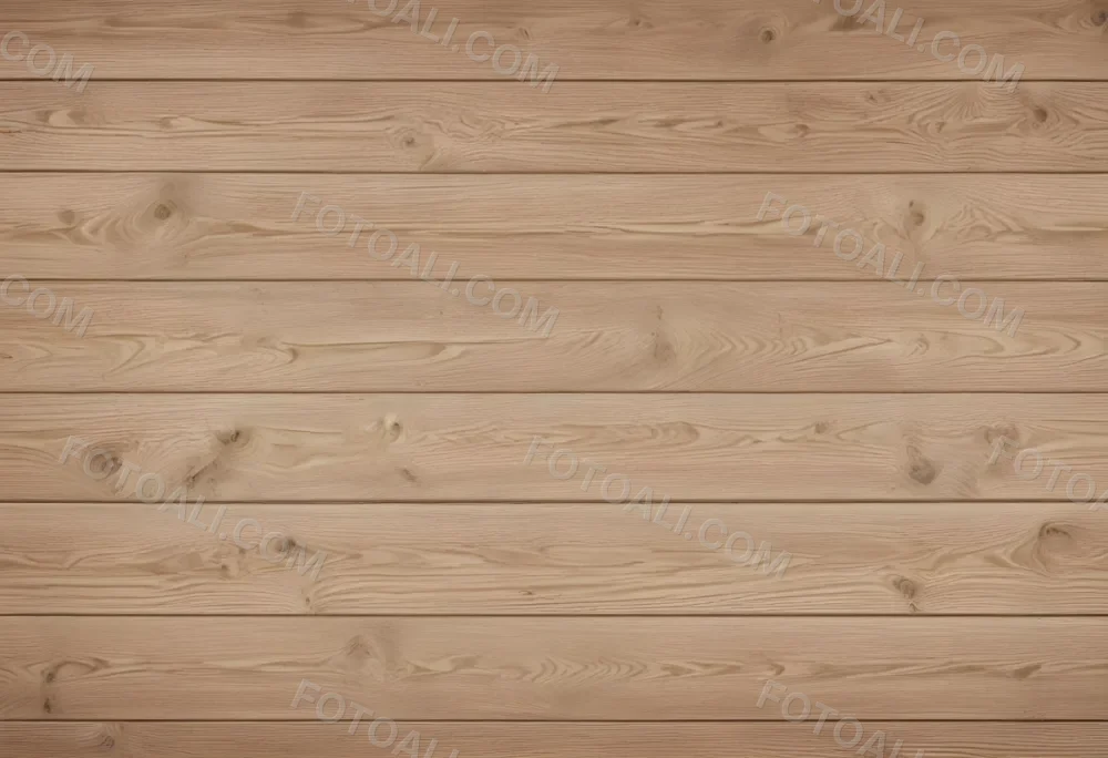 Horizontal Wooden Planks With A Light Brown Natural Wood Grain Pattern 14 0eb0