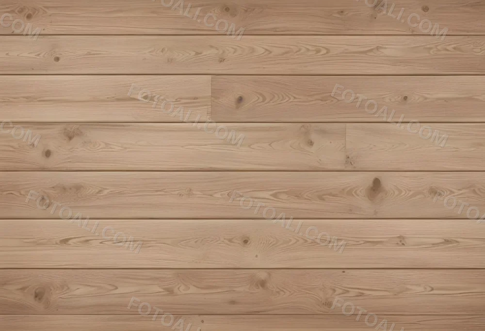 Horizontal Wooden Planks With A Light Brown Natural Wood Grain Pattern 15 E7cb