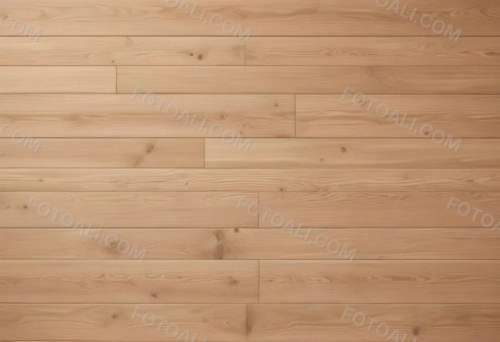 Horizontal Wooden Planks With A Light Brown Natural Wood Grain Pattern 17 04d3