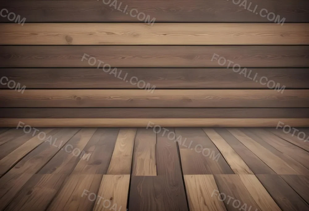 Horizontal Wooden Planks With A Light Brown Natural Wood Grain Pattern 28 0785
