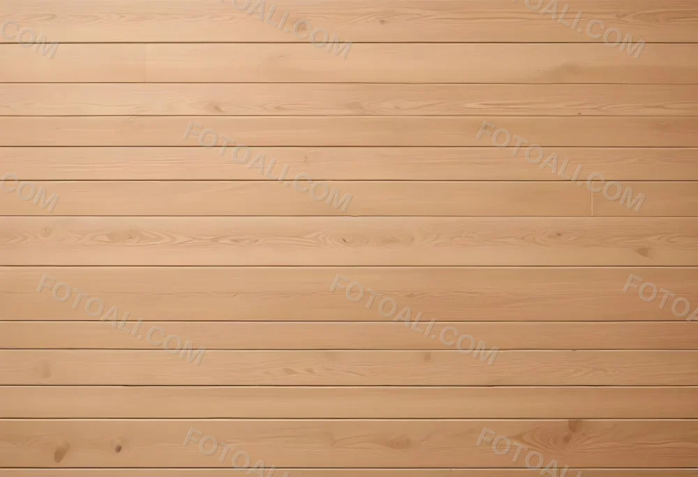 Horizontal Wooden Planks With A Light Brown Natural Wood Grain Pattern 3 7b79