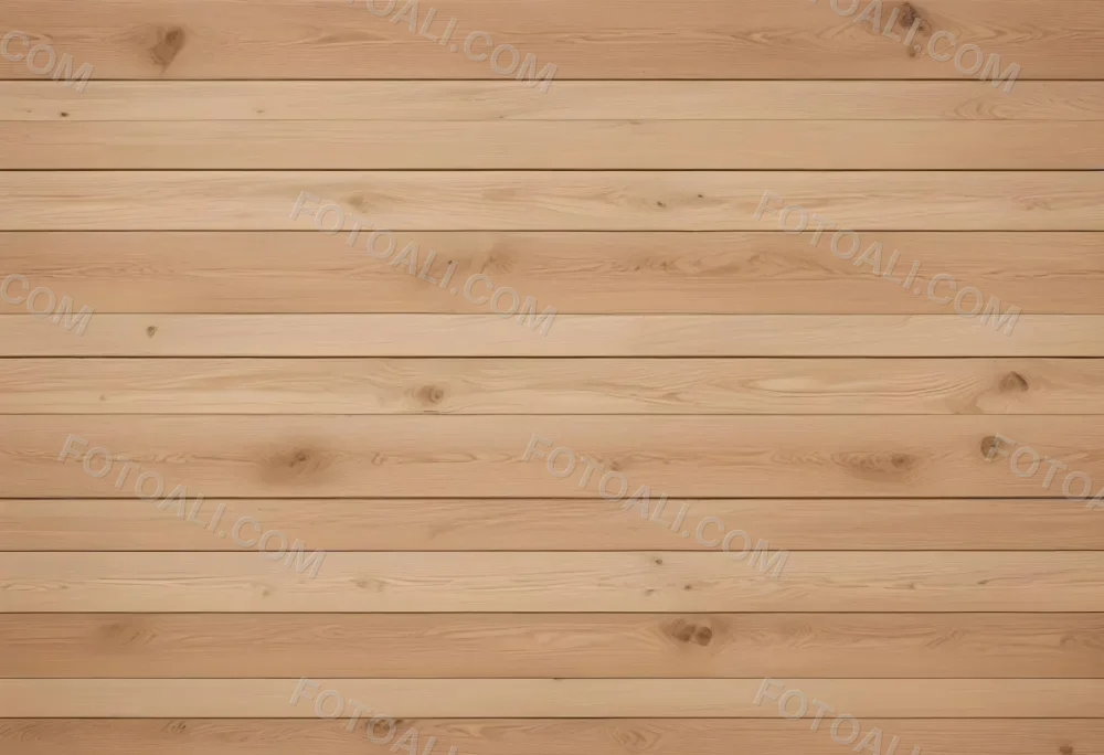 Horizontal Wooden Planks With A Light Brown Natural Wood Grain Pattern 7 7df6