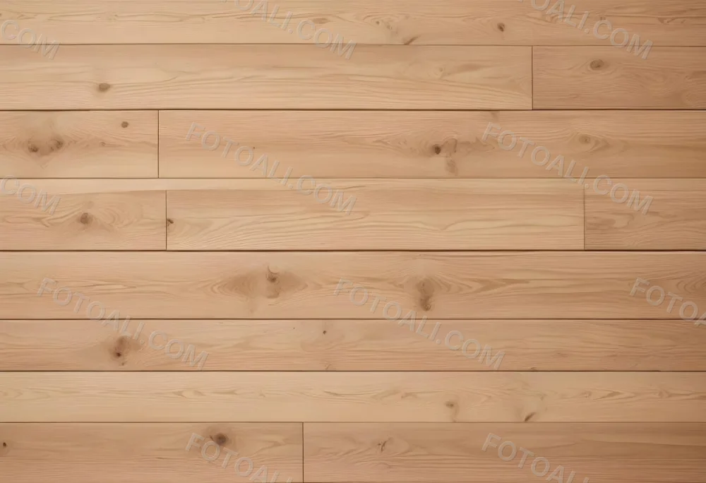 Horizontal Wooden Planks With A Light Brown Natural Wood Grain Pattern 9 Cf8e