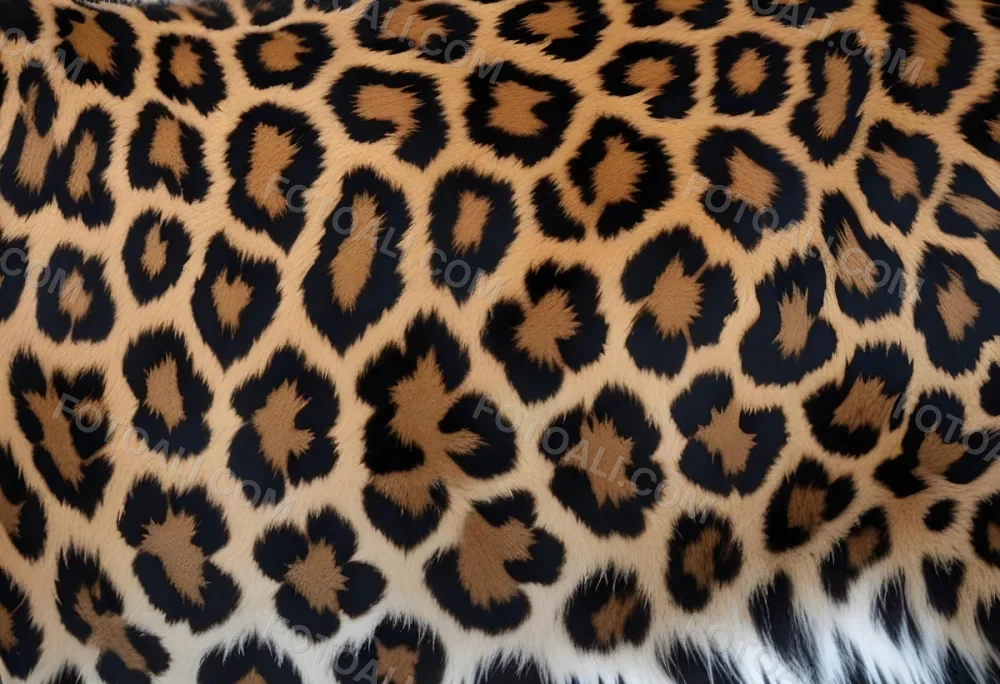 Leopard Fur Pattern With The Distinctive Spots And Markings Of A Leopard S Coat 13 7144