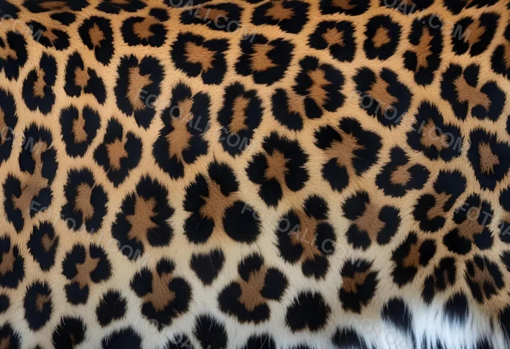 Leopard Fur Pattern With The Distinctive Spots And Markings Of A Leopard S Coat 15 77d0