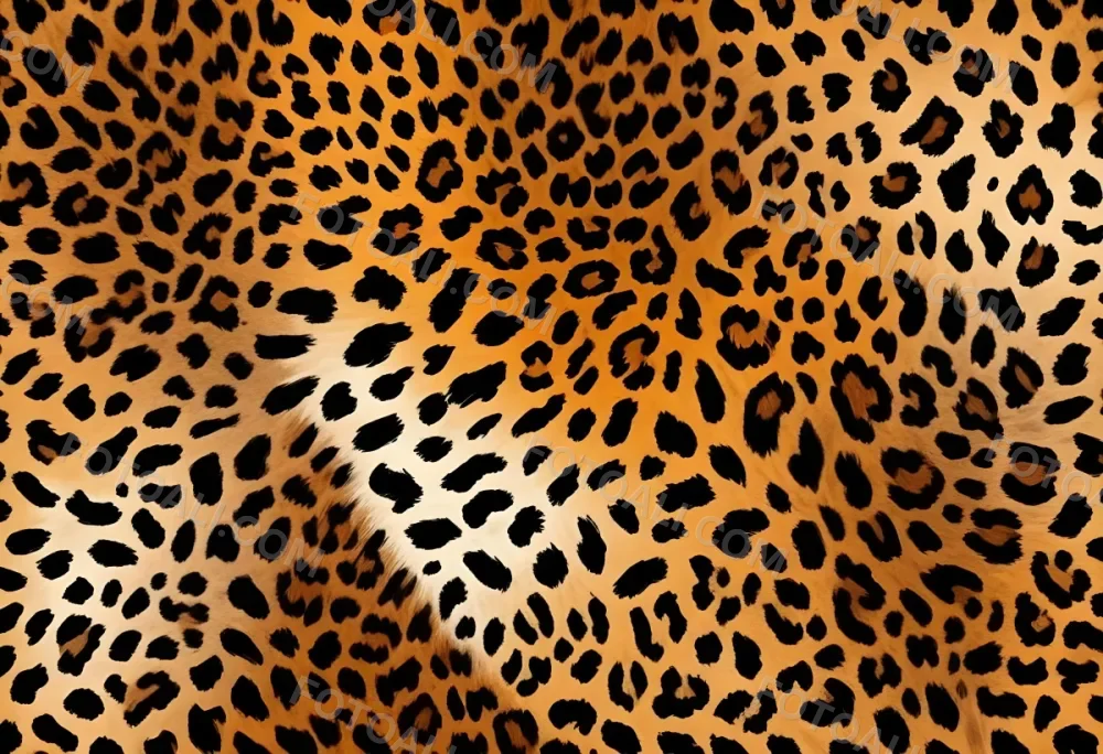 Leopard Fur Pattern With The Distinctive Spots And Markings Of A Leopard S Coat 2 Dded