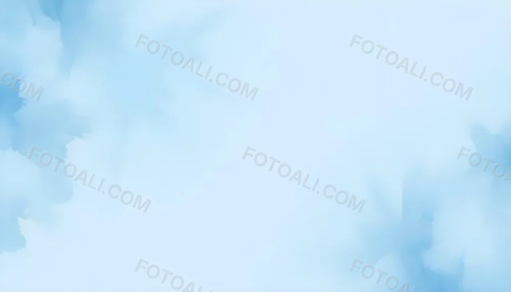 Light Blue Watercolor Background With Soft Diffused Edges Creating A Gentle And Airy Feel Ideal For Adding A Touch Of Serenity To Designs 32 B433