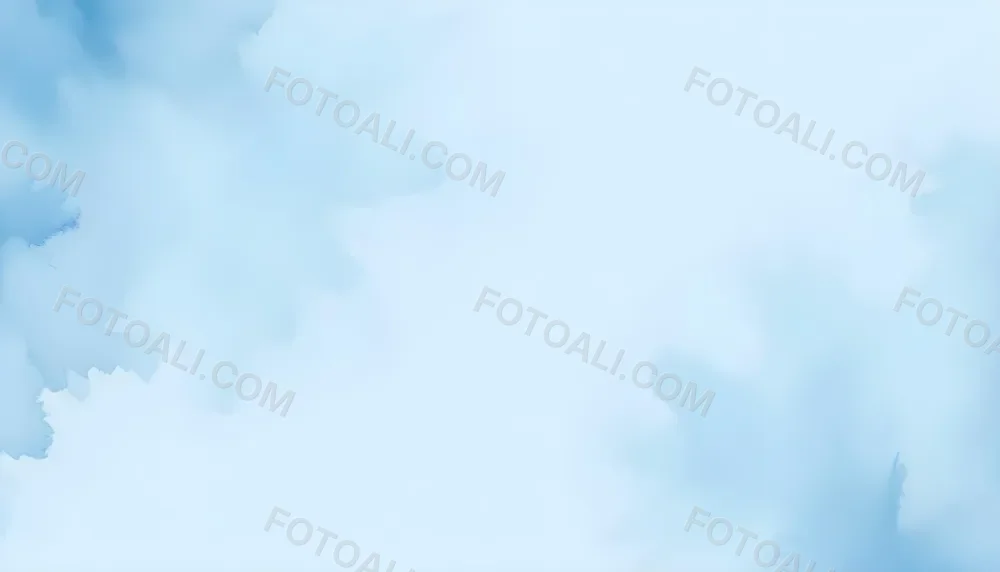 Light Blue Watercolor Background With Soft Diffused Edges Creating A Gentle And Airy Feel Ideal For Adding A Touch Of Serenity To Designs 7 549e