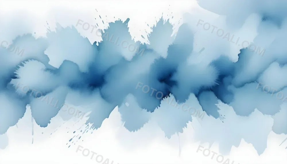Light Blue Watercolor Background With Soft Diffused Edges Creating A Gentle And Airy Feel Ideal For Adding A Touch Of Serenity To Designs 7 A06b