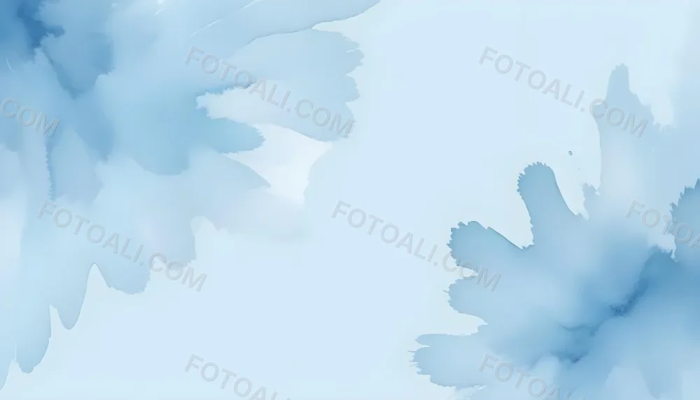 Light Blue Watercolor Background With Soft Diffused Edges Creating A Gentle And Airy Feel Ideal For Adding A Touch Of Serenity To Designs 8 A651