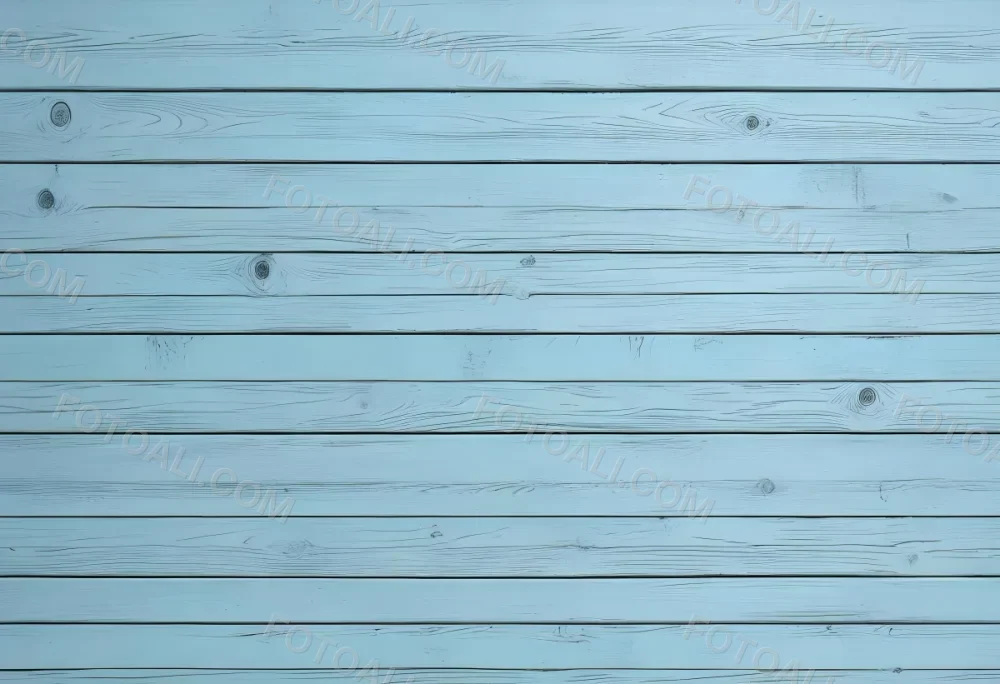 Light Blue Wooden Planks With Visible Wood Grain And Knots Arranged Horizontally Creating A Rustic And Textured Surface 19 Ed5b