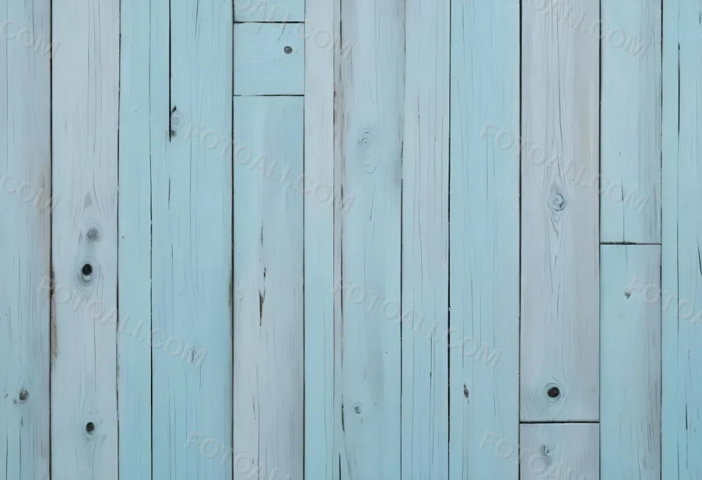 Light Blue Wooden Planks With Visible Wood Grain And Knots Arranged Horizontally Creating A Rustic And Textured Surface 31 1c97
