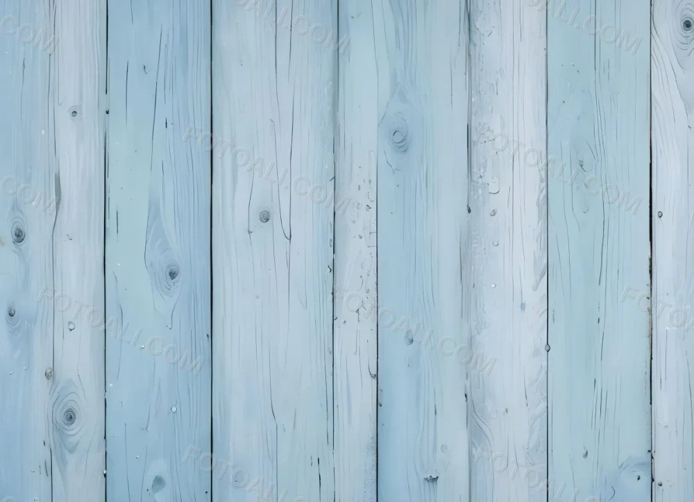 Light Blue Wooden Planks With Visible Wood Grain And Nail Heads Arranged Horizontally To Form A Textured Background 20 2b23