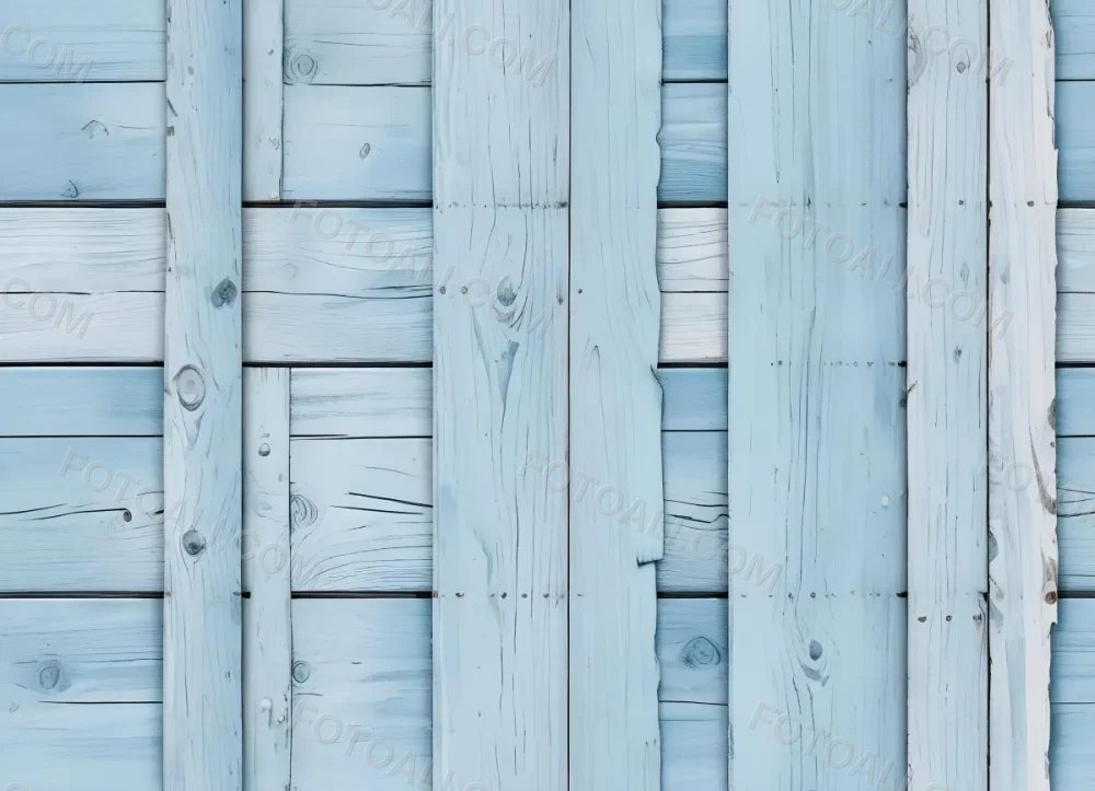 Light Blue Wooden Planks With Visible Wood Grain And Nail Heads Arranged Horizontally To Form A Textured Background 21 1242
