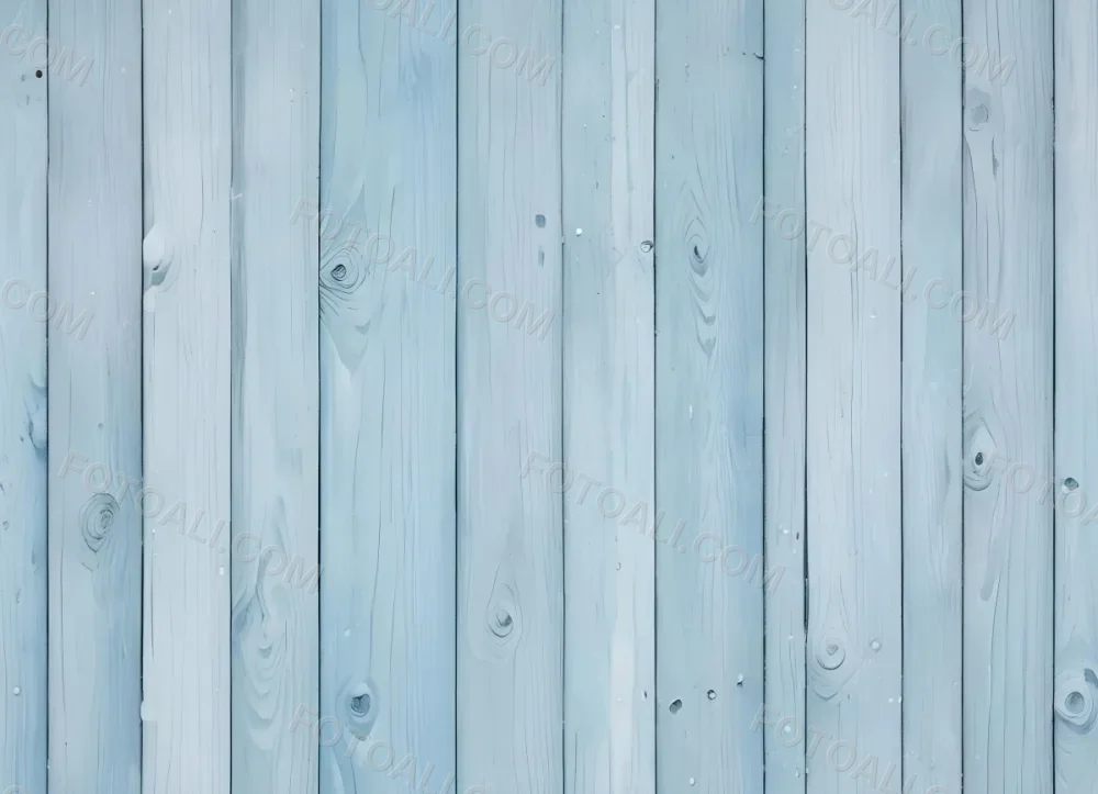 Light Blue Wooden Planks With Visible Wood Grain And Nail Heads Arranged Horizontally To Form A Textured Background 8 759f
