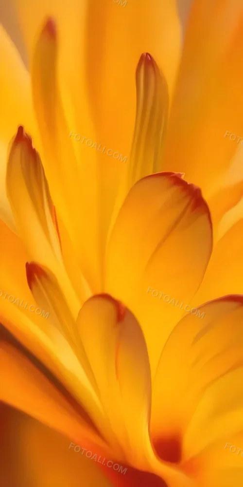 Macro Shot Of Vibrant Red Flower Petals With Orange Tips Soft Lighting Close Up View Showcasing The Intricate Details And Textures Of The Flower 24 C3f7