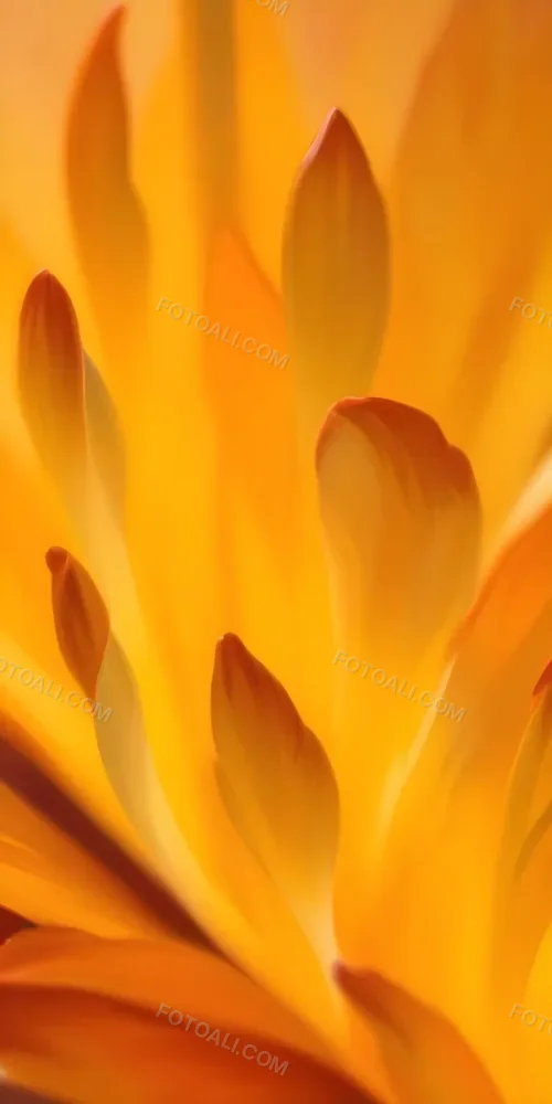 Macro Shot Of Vibrant Red Flower Petals With Orange Tips Soft Lighting Close Up View Showcasing The Intricate Details And Textures Of The Flower 28 0644