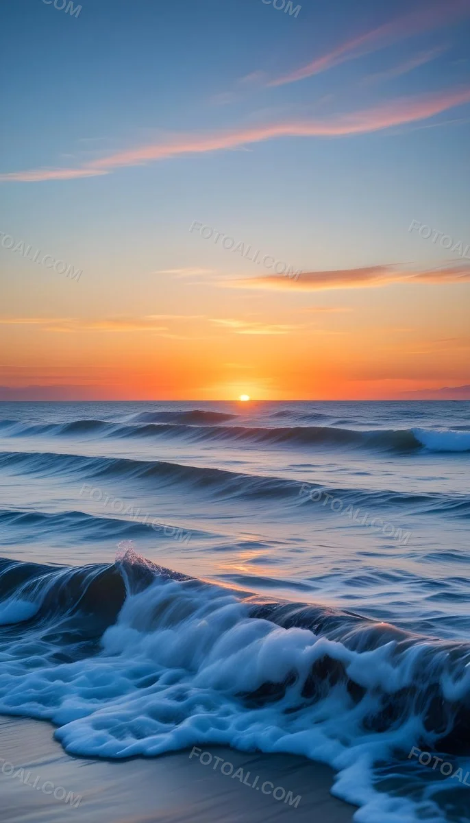 Minimal Soft Studio Light Photography A Red Umbrella Against A Dramatic Sunset Sky Over A Calm Body Of Water A Blue Umbrella Against A Serene Dawn Sky Over A Turbulent Ocean High Detail Solid Bold Color Backgr 5 B2c7
