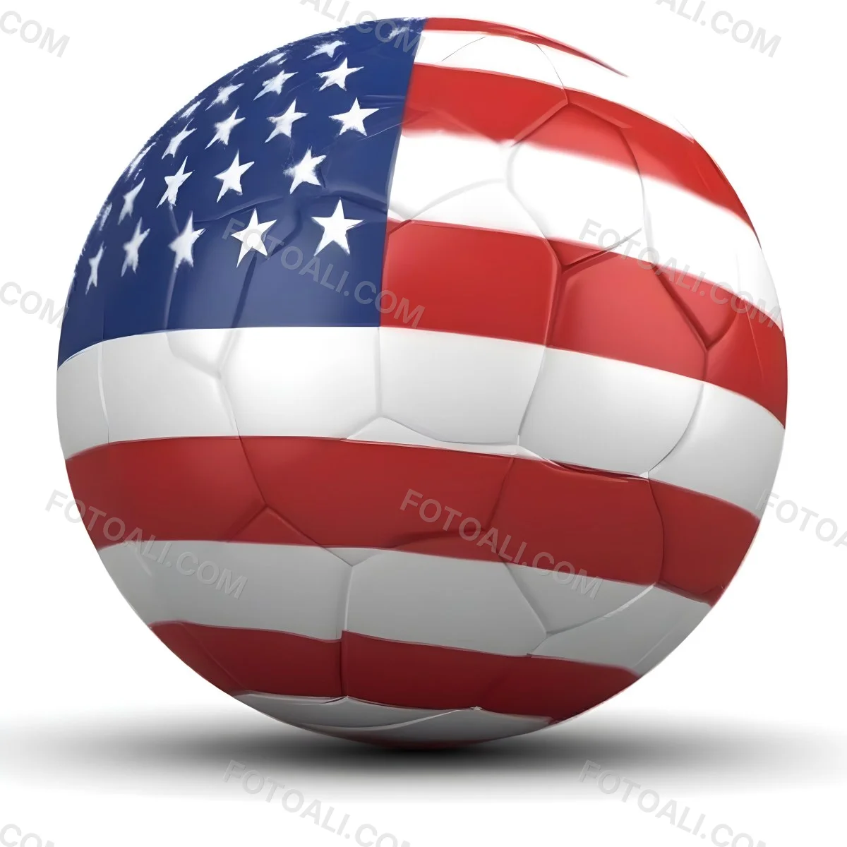 Minimal Soft Studio Light Photography A Soccer Ball With The Flag Of Ghana The Background Is Plain White High Detail Solid Bold Color Background 37 9f89