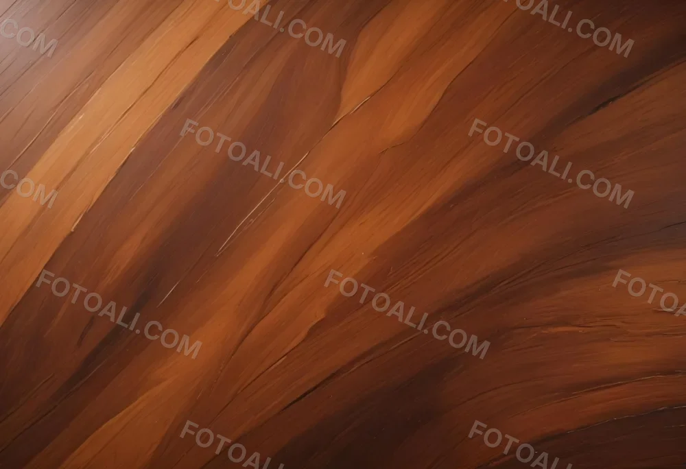 Oil Painting A Close Up View Of A Wooden Surface With A Rich Brown Color Featuring Fine Grain Patterns And A Smooth Texture The Wood Appears Polished And Uniform With Subtle Variations In Shade Creative Extremely D 18 A0e3