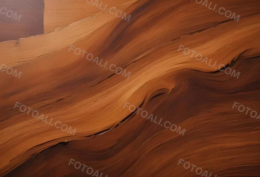 Oil Painting A Close Up View Of A Wooden Surface With A Rich Brown Color Featuring Fine Grain Patterns And A Smooth Texture The Wood Appears Polished And Uniform With Subtle Variations In Shade Creative Extremely D 20 90e8