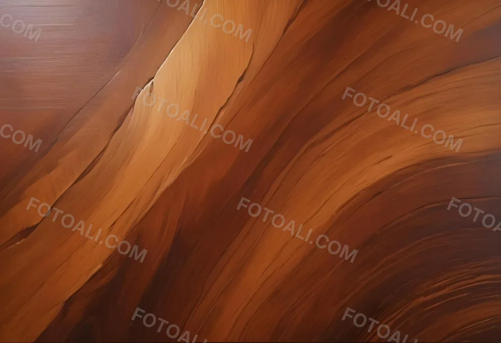 Oil Painting A Close Up View Of A Wooden Surface With A Rich Brown Color Featuring Fine Grain Patterns And A Smooth Texture The Wood Appears Polished And Uniform With Subtle Variations In Shade Creative Extremely D 25 5aa2