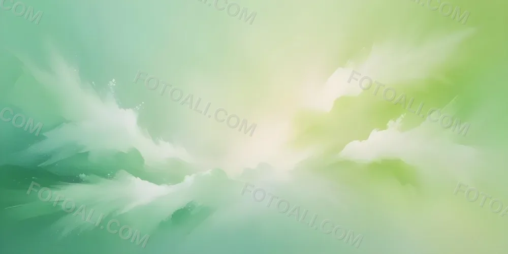Oil Painting A Gradient Background With Light Green And White Colors Soft And Diffused Lighting Creating A Dreamy And Ethereal Atmosphere Perfect For Adding A Touch Of Magic Creative Extremely Detailed Brush Stroke 11 2d72