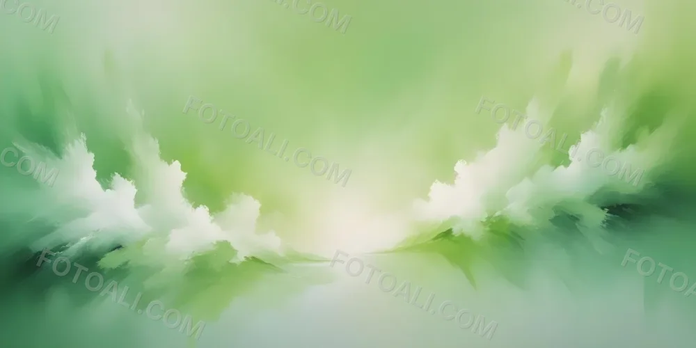 Oil Painting A Gradient Background With Light Green And White Colors Soft And Diffused Lighting Creating A Dreamy And Ethereal Atmosphere Perfect For Adding A Touch Of Magic Creative Extremely Detailed Brush Stroke 15 6563