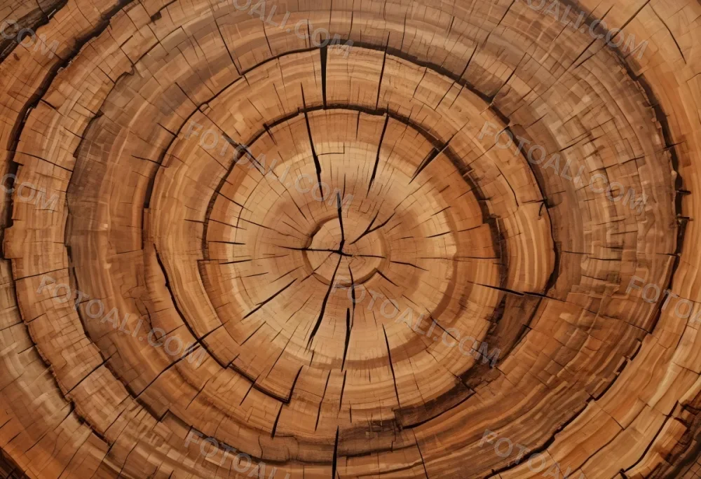 Oil Painting Close Up Of A Cross Section Of A Tree Trunk Showcasing Concentric Growth Rings In Various Shades Of Brown With Visible Patterns And Grain Patterns Creative Extremely Detailed Brush Stroke 24 06b6