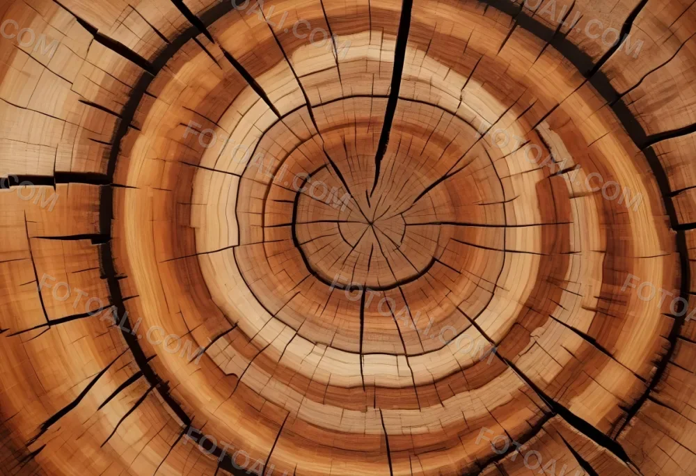 Oil Painting Close Up Of A Cross Section Of A Tree Trunk Showcasing Concentric Growth Rings In Various Shades Of Brown With Visible Patterns And Grain Patterns Creative Extremely Detailed Brush Stroke 8 Ce29