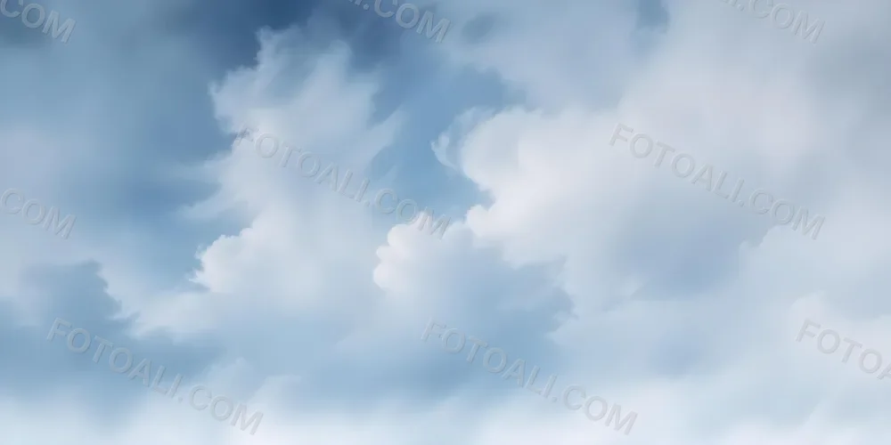 Oil Painting Cloudy Blue Sky With Wispy White Clouds Creative Extremely Detailed Brush Stroke 4 56c7