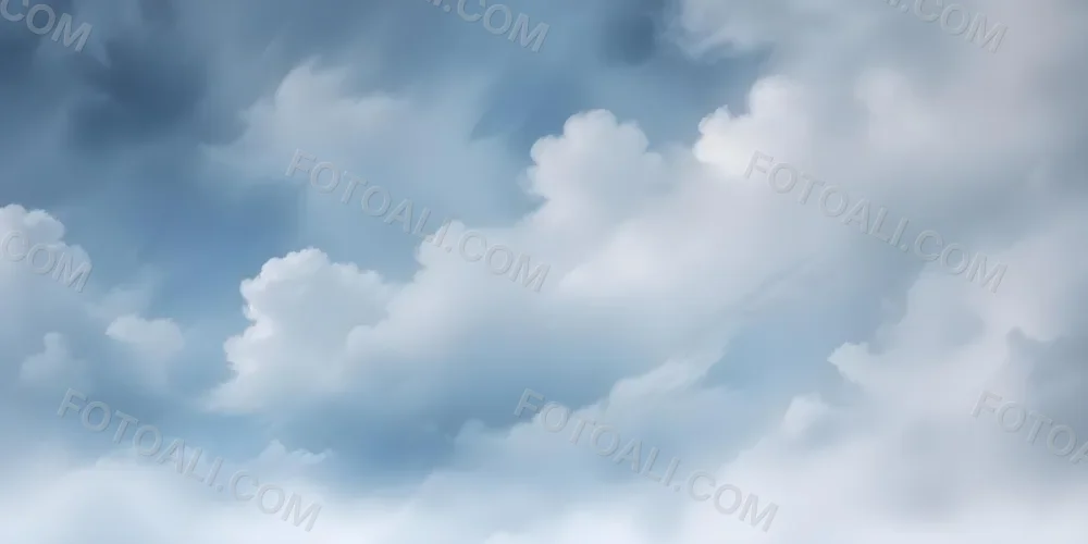 Oil Painting Cloudy Blue Sky With Wispy White Clouds Creative Extremely Detailed Brush Stroke 8 5cfd