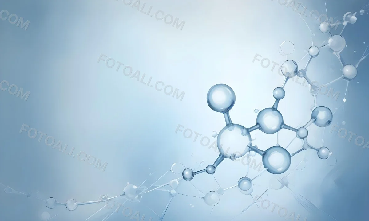 Oil Painting Molecular Structure With Transparent Spheres Connected By Thin Lines Light Blue Color Palette Soft Lighting Clean And Minimalist Design Scientific Background Creative Extremely Detailed Brush Stroke 1 53d9