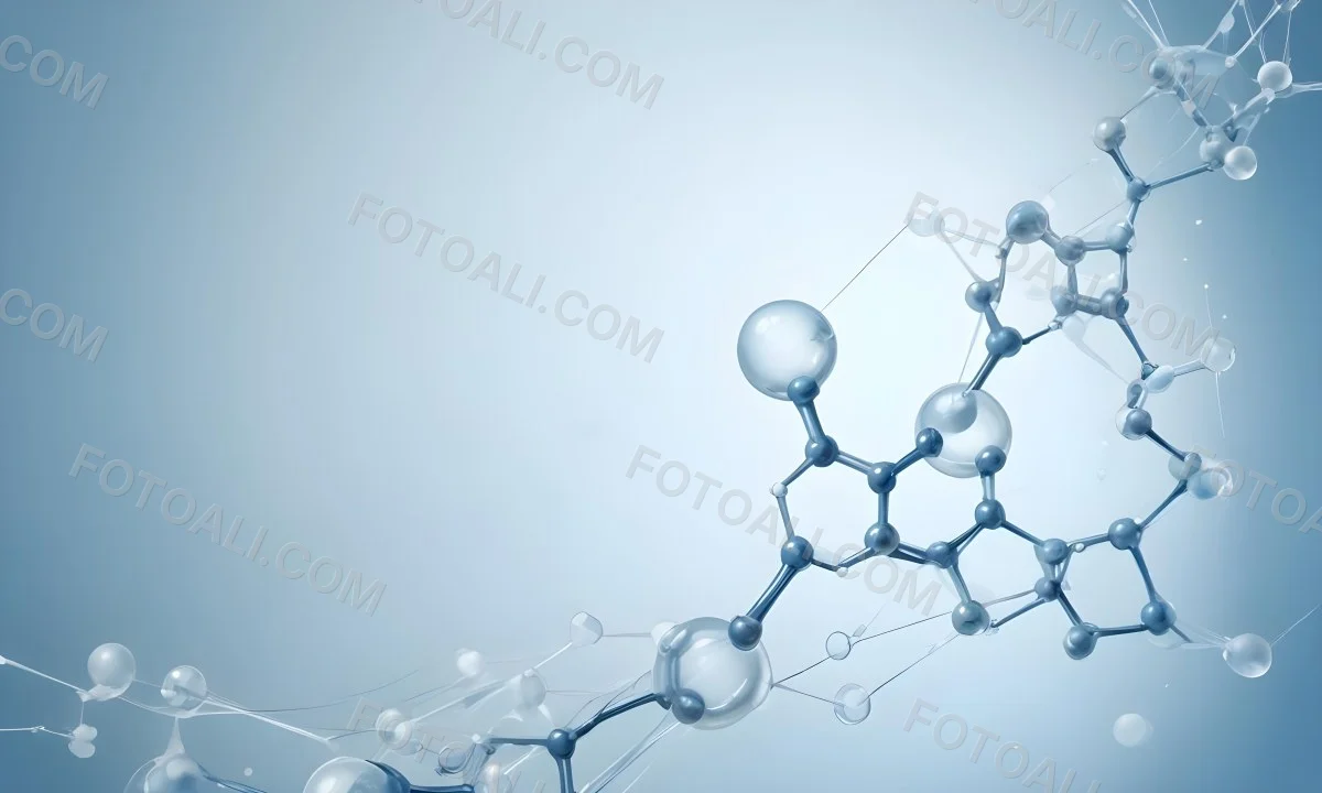 Oil Painting Molecular Structure With Transparent Spheres Connected By Thin Lines Light Blue Color Palette Soft Lighting Clean And Minimalist Design Scientific Background Creative Extremely Detailed Brush Stroke 17 0872