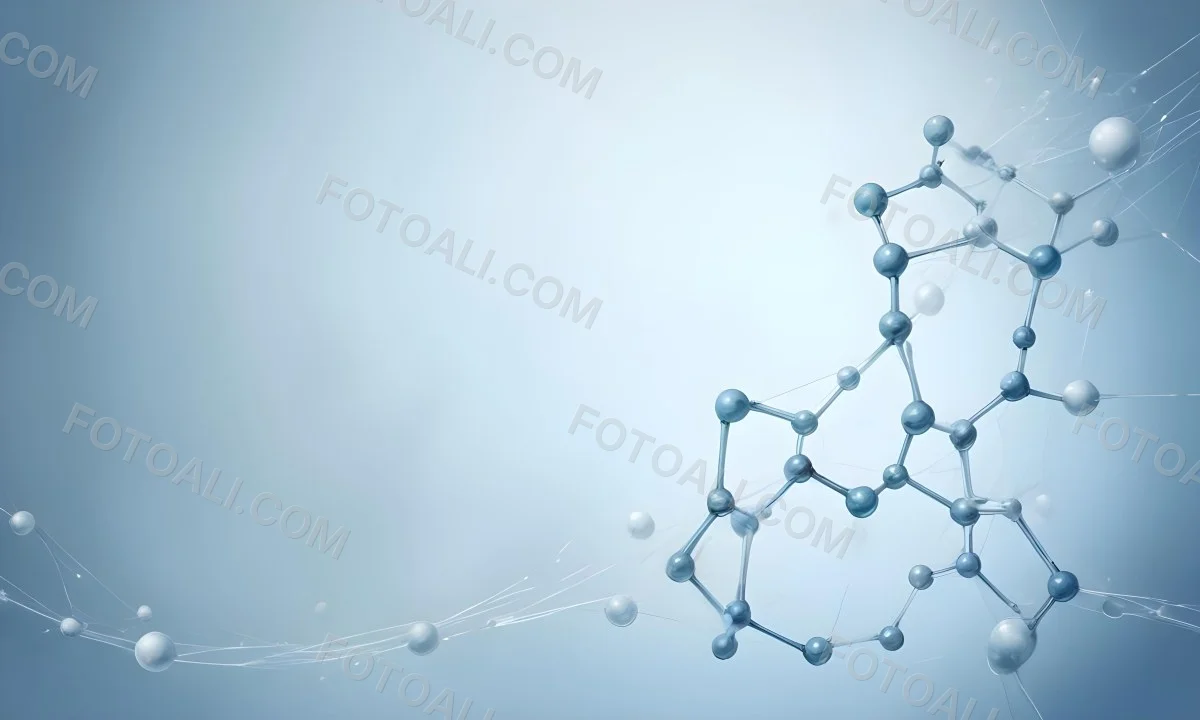 Oil Painting Molecular Structure With Transparent Spheres Connected By Thin Lines Light Blue Color Palette Soft Lighting Clean And Minimalist Design Scientific Background Creative Extremely Detailed Brush Stroke 5 05e6