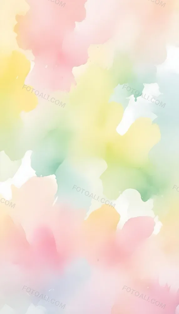 Pastel Watercolor Background With Yellow Pink And Green Hues Blending Together In A Soft Dreamy Texture Creating A Gentle And Calming Effect 30 Dad5