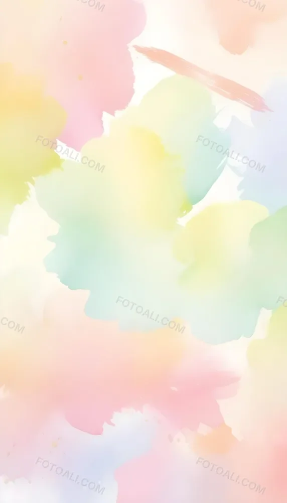 Pastel Watercolor Background With Yellow Pink And Green Hues Blending Together In A Soft Dreamy Texture Creating A Gentle And Calming Effect 32 Addb