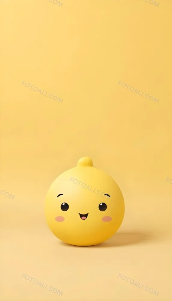 Pikaso Reimagine Adorable Cartoon Style A Plain Yellow Background W 95 D55e