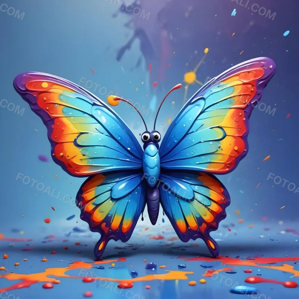 Pikaso Reimagine Adorable Cartoon Style A Vibrant And Colorful Butt 15 De52