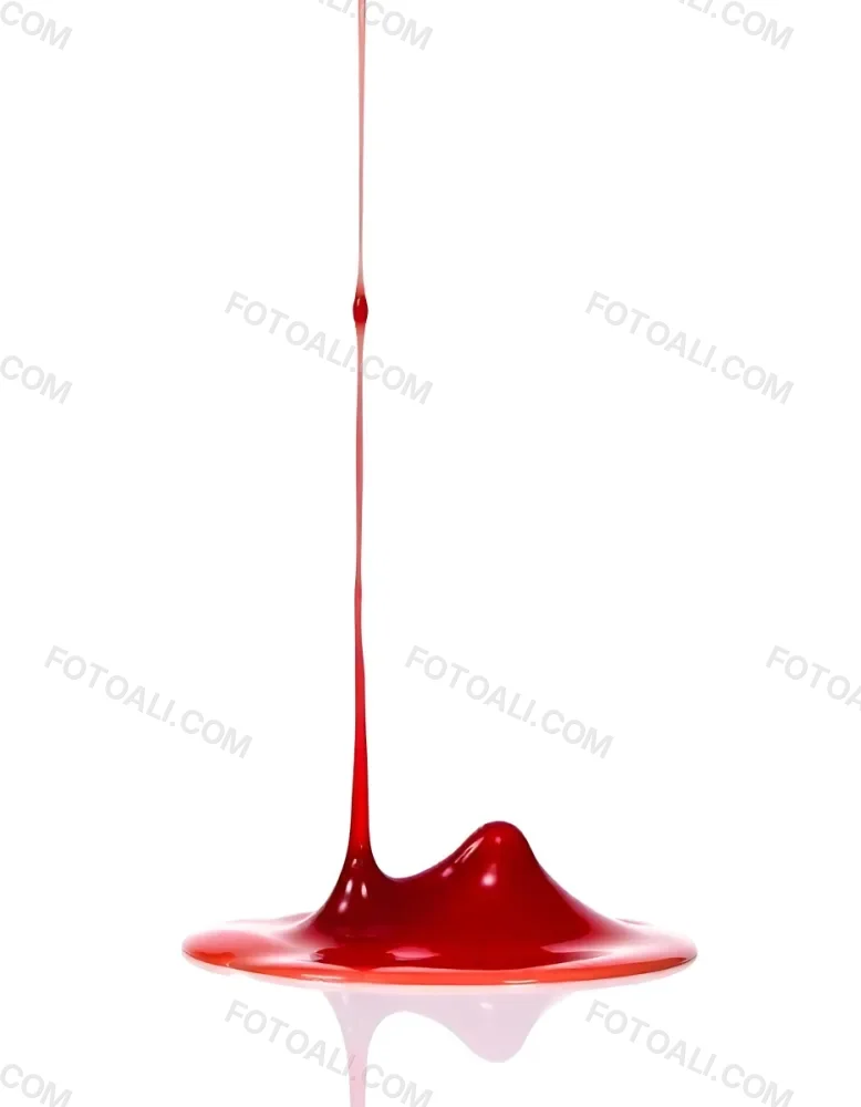 Red Liquid Pouring And Splashing On A White Surface Creating A Small Pool Clean And Simple Composition Studio Shot Bright Lighting 19 24fd