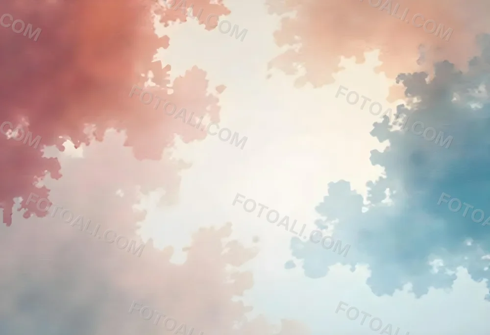 Soft Blurred Pastel Colored Background With Hues Of Pink Blue And Yellow 8 8165
