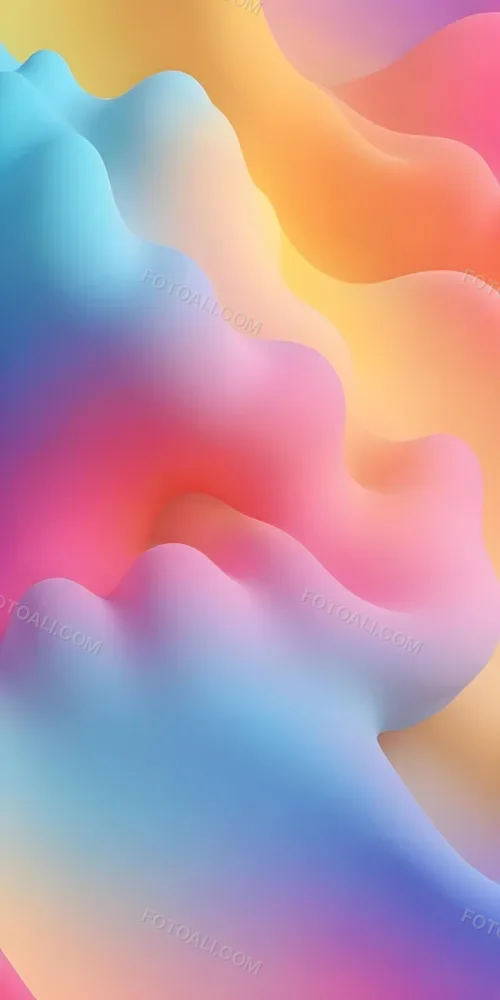 Soft Gradient Background Featuring A Blend Of Blue Pink And Orange Hues 177 B60c
