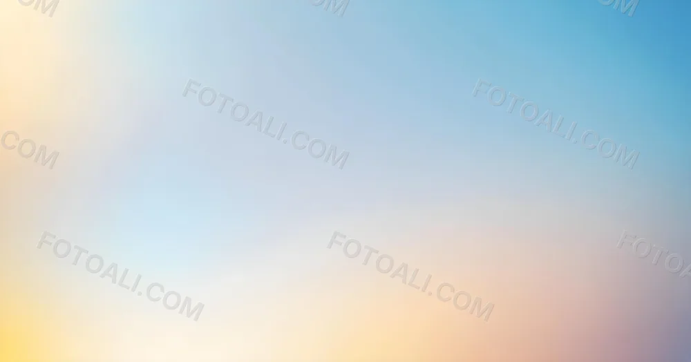 Soft Gradient Background With Blue Sky Transitioning To A Warm Yellow Horizon 15 2c3c
