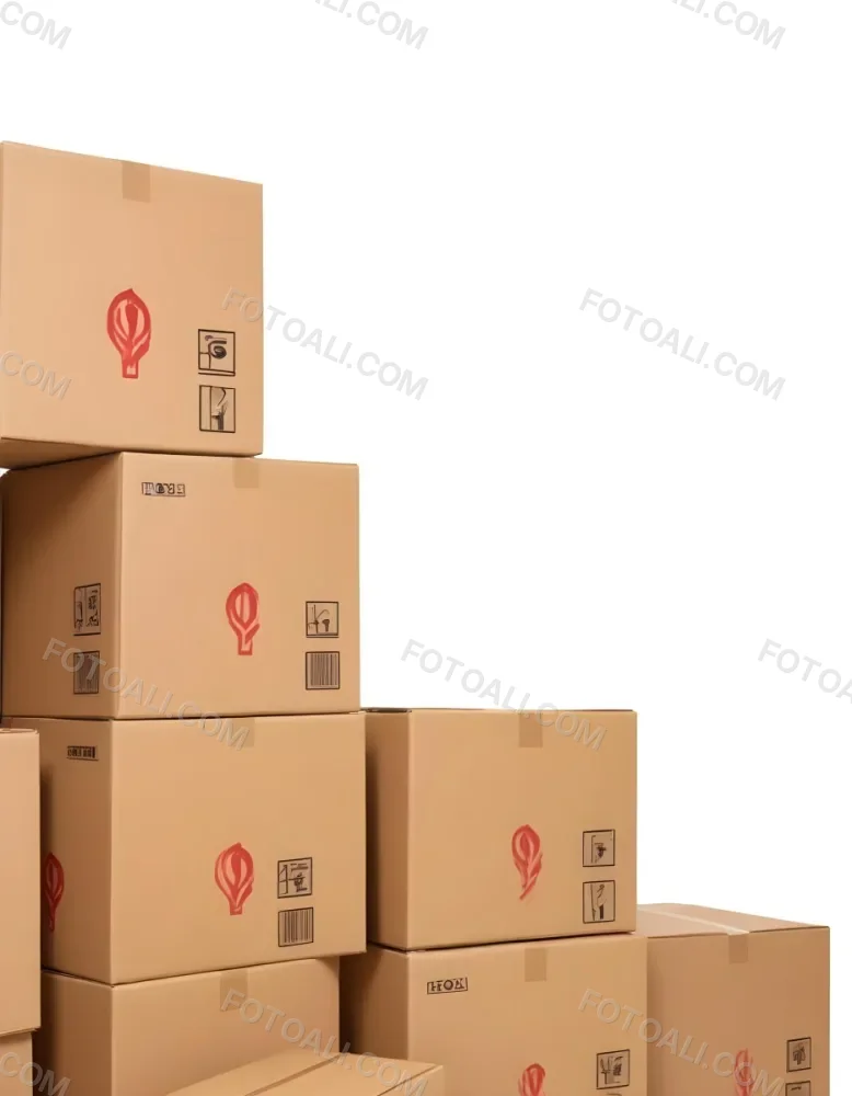 Stacks Of Cardboard Boxes With Fragile Symbols Suggesting A Moving Or Shipping Scene 16 560b