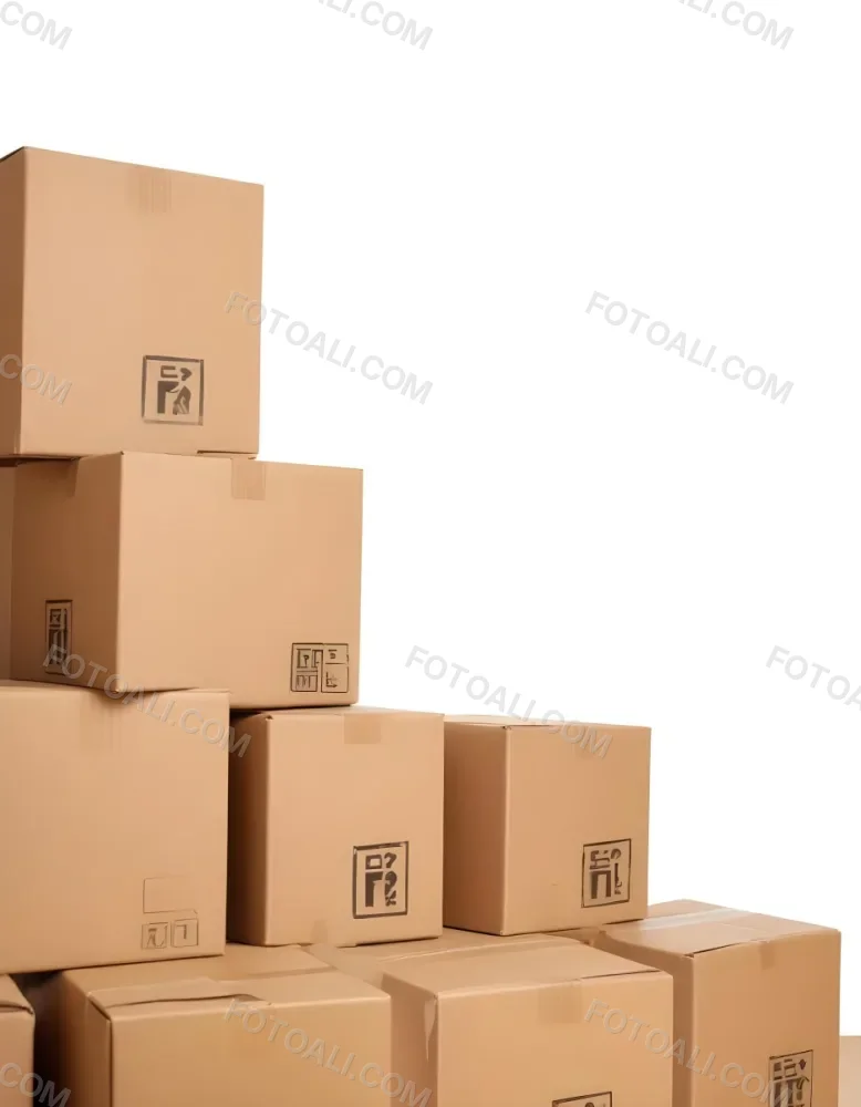 Stacks Of Cardboard Boxes With Fragile Symbols Suggesting A Moving Or Shipping Scene 17 Cba6