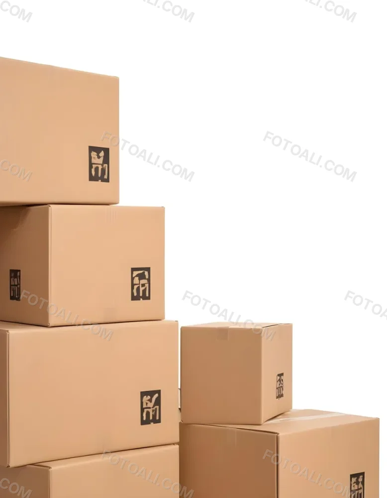Stacks Of Cardboard Boxes With Fragile Symbols Suggesting A Moving Or Shipping Scene 3 36b2