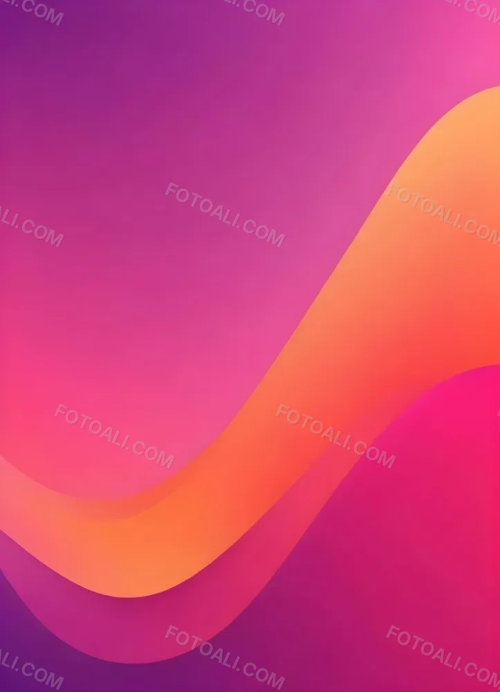 Vibrant Gradient Background Transitioning From Pink To Orange 129 713c