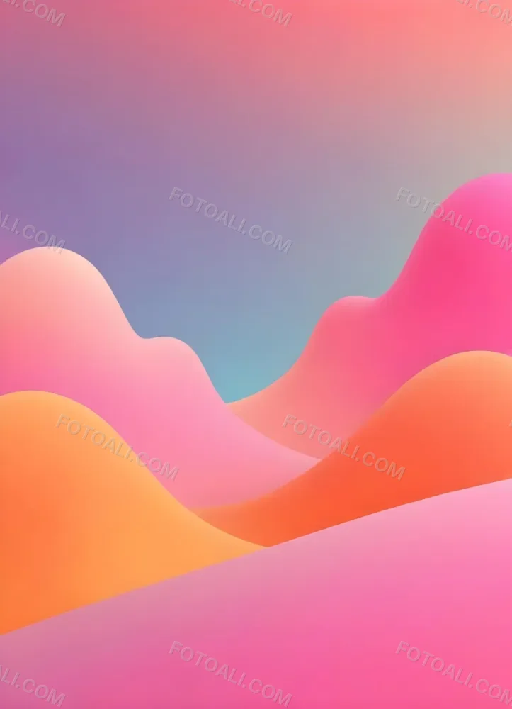 Vibrant Gradient Background Transitioning From Pink To Orange 98 7ff0