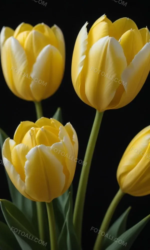 Vwhite And Yellow Tulips Against A Dark Backgroundwhite And Yellow Tulips Against A Dark Backgroundwhite And Yellow Tulips Against A Dark Backgroundwhite And Yellow Tulips Against A Dark Backgroundwhite And Yellow Tu 36 4fec