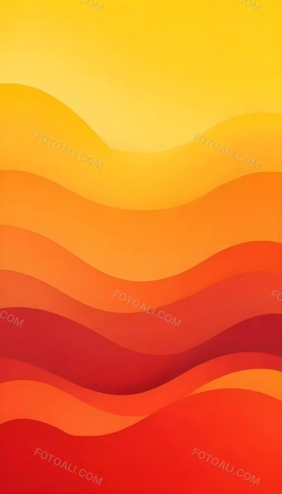 Watercolor Painting A Gradient Background Transitioning From Bright Yellow At The Top To Vibrant Orange And Red At The Bottom Creating A Warm And Energetic Atmosphere Creative Detailed Brush Stroke Minimal Spalsh 57 4d7a